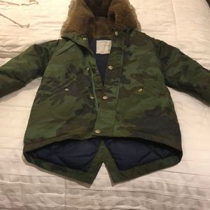 Jcrew boys camp parka size 4/5